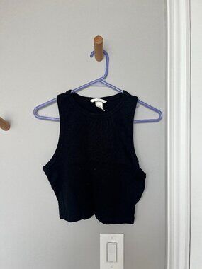 H&M Cropped knit tank